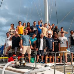 quipe de terrain opration 2018, compose de chercheurs bnvoles, salaris ou tudiants dont 15 plongeurs professionnels, C. Michaud, AAPA/Universit des Antilles.