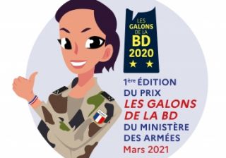 Premire dition du Prix de la bande dessine "Les Galons de la BD" 2020 du ministre des Armes