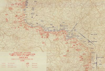 AFGG, tome IV, 1er volume. Situation sur le front du Nord-Est, le 21 fvrier 1916