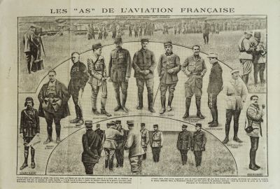 Revue  Excelsior  du 5 septembre 1916.  DR / muse de lAir et de lEspace