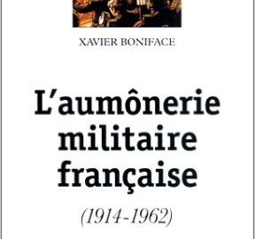 Couverture du livre "L'aumonerie militaire française" de Xavier Boniface