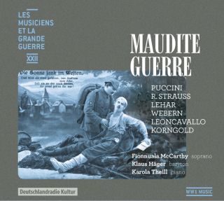 Couverture de l'Album Maudite Guerre, collection Les musiciens et la Grande Guerre