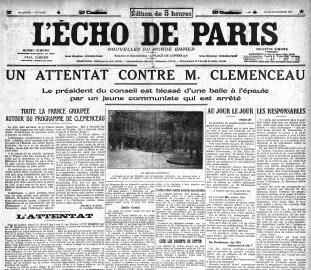 L'ECHO DE PARIS du 20 février 1919