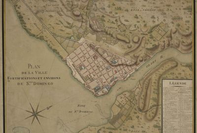 Carte de Saint-Domingue