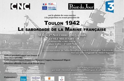 © - Toulon 1942. Le sabordage de la marine française