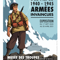 Exposition temporaire "Armées des Alpes, armées invaincues 1940-1945" ©Tous droits réservés